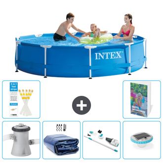 Intex Piscina Con Estructura Redonda - 305x76 Cm - 7-piezas S204
