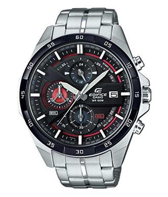 Casio Edifice Mens Silver Watch EFR-556DB-1AVUEF Stainless Steel - One Size