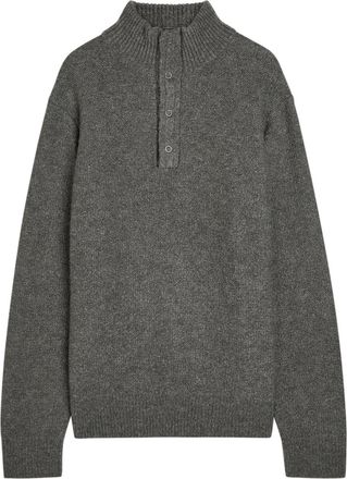 Paige Kotoni Merino Wool-blend Jumper - Dark Grey - Xxl