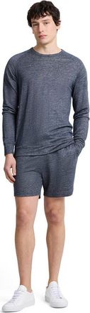 Onia Linen Terry Shorts 6 in Washed Navy at Nordstrom, Size Xx-Large