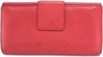 Bulgari Pre-owned Wallets, female, Red, Size: ONE SIZE Pre-owned Vintage Wallet