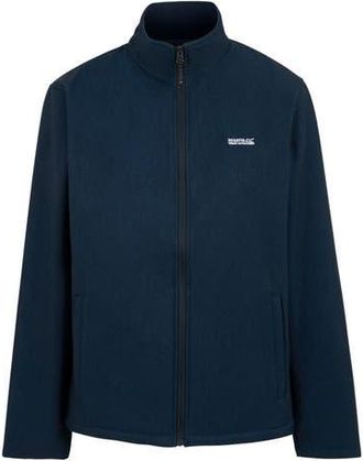 Regatta Cera V Wind Resistant Soft Shell Jacket in Navy Marl And Moonlight Denim at Nordstrom, Size Xxx-Large