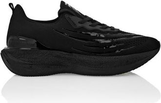 Plein Sport Lo-Top Sneakers Tiger Unisex in Black/black at Nordstrom, Size 42