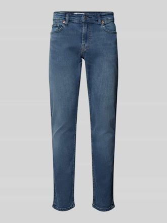 Only & Sons Slim Fit Jeans mit Label-Patch Modell Loom in Mittelgrau, Gr&ouml;&szlig;e 28/30