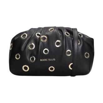 Marc Ellis Daphne Studs Clutch - female - Marc Ellis - Clutches - Black - ONE SIZE - Bags