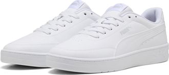 Puma Unisex Court Classic Clean Sneaker, White Cool Light Gray, 11 UK