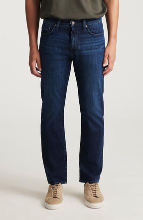 Mavi Zach Straight Leg Jeans in Dark Brushed William at Nordstrom, Size 31 X 34