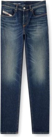 Diesel Regular Jeans 2023 D-Finitive 09M10 - Heren - Slim Fit Jeans - Blauw - W33 L32 - Denim - Jeans