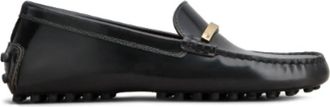 Tod's Platte schoenen voor vrouwen - Dames - Loafers - Zwart - 36 EU - Schoenen
