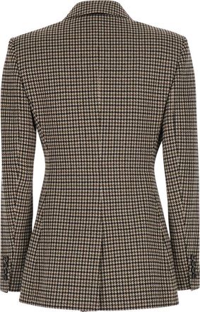 Max Mara Womens Double-Breasted Jacket Eccelso Multicolour Viscose Blazers