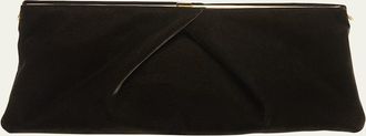 Dries Van Noten Velvety Viscose Clutch Bag