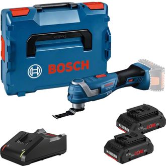 Bosch Akku-multi-cutter Gop 18v-34 / 2x 4,0 Ah Procore + Ladeger&auml;t In L-boxx 136