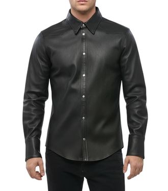 Dsquared2 Black Slim Solid Shirt