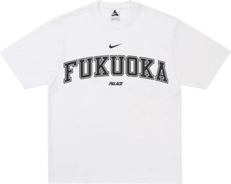 Palace x Nike Shop T-Shirt Fukuoka White P30TS511