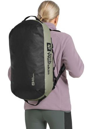 Jack Wolfskin Sporttasche JACK WOLFSKIN ALL-IN DUFFLE 35, Gr. onesize, gr&uuml;n (mint, leaf), Polyester, Taschen Sporttasche