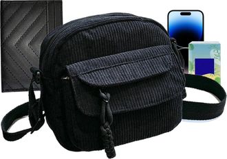 Generic Women Casual Corduroy Tote Bags - Ladies Corduroy Satchel Hobo, Shoulder Work Bag Design with Spacious Interior, Fashionable Accessory for Carrying Pe