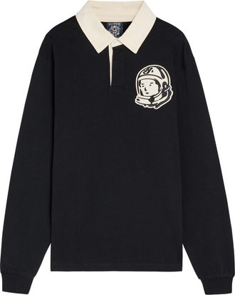 Billionaire Boys Club Appliqu&eacute;d Cotton Rugby top - Black - XL