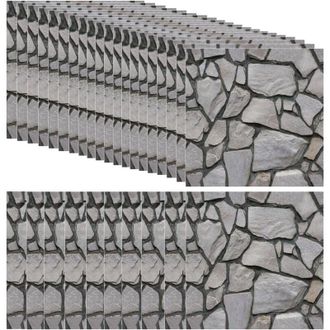 OEM 30 Piezas De Papel Pintado Adhesivo 3d Con Dise&ntilde;o De Ladrillo, Adhesivo De Pared De Piedra De 30 X 30 Cm, Azulejo De Pared Adhesivo De Pvc, Paneles De