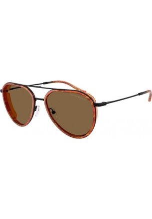 Emporio Armani Mens EA2163 56 3001OR Sunglasses - Black - One Size