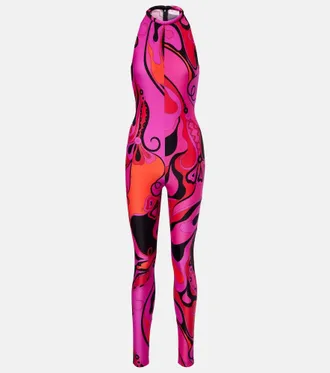 Pucci Orchidee halterneck jumpsuit