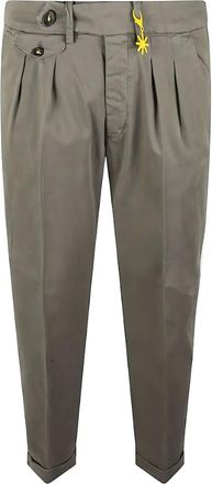 Manuel Ritz Pantaloni con pieghe - 25329037 GREEN