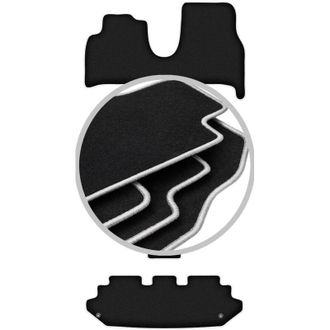 OEM Alfombrillas Carlux-silver Para Citro&euml;n C8 7 Plazas (2002-2014)