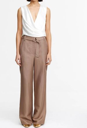 Acler Geary Pants In Sepia