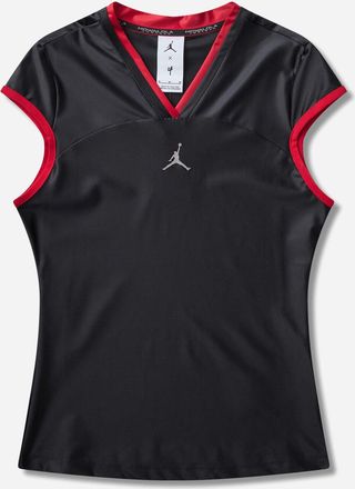 Nike Jordan Mowalola T-Shirt Black / Gym Red