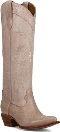 Frye Sacha Knee High Western Boot in Rosa at Nordstrom, Size 6.5