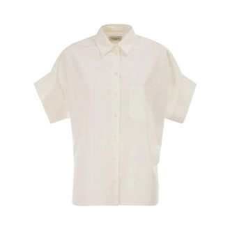 Max Mara Dames, Blouses & Shirts, Wit, Maat: S