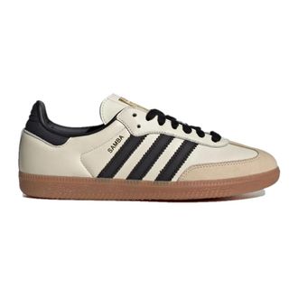 adidas Samba OG Woman Cream White Sneakers - Heren - Skateschoenen - Beige - 38 EU - Leer - Fitness
