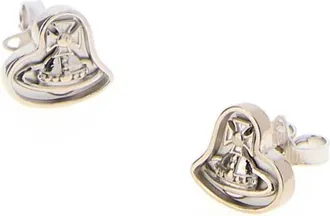 Vivienne Westwood Womens Silver Metal Faye Earrings Platinum 925 Orecchini