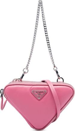 Prada Pre-owned Prada Mini Soft Nappa Triangle Pouch Ladies A8WAE5K1LRHU0TU1