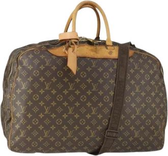 Louis Vuitton Pre-owned Weekend Bags, female, Brown, Size: ONE SIZE Pre-owned Weekend Bag