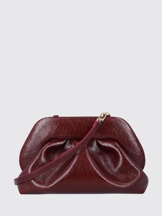 Themoir&egrave; Clutch Bios in pelle vegana drappeggiata con tracolla amovibile