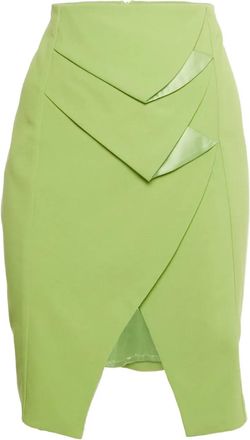 Emporio Armani Minigonna con spacco - Verde