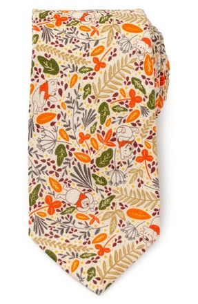 Cufflinks Inc. x Disney Winnie the Pooh Linen Tie in Tan at Nordstrom