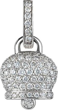 CHANTECLER Gouden bel hanger met diamant - Dames - Sieraden - Geel - ONE Size - Accessoires