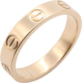 Cartier Pink Gold Pink Gold (18K) Band Ring (Pre-Owned)