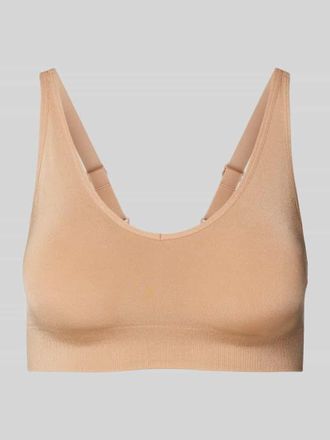 Schiesser Soft-BH im unifarbenen Design Modell Classic in Beige, Größe XXL