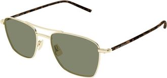 Saint Laurent SL 866 Zonnebril - unisex - Zonnebrillen - Bruin - 53 MM - Accessoires