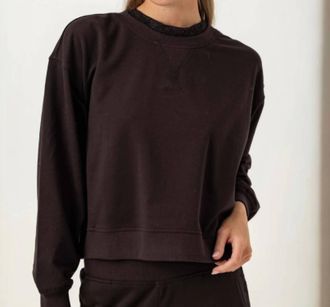 Sundays Harlowe Pullover In Espresso