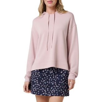 Travis Mathew Skyloft Hooded Sweatshirt in Violet Ice at Nordstrom, Size Xx-Large