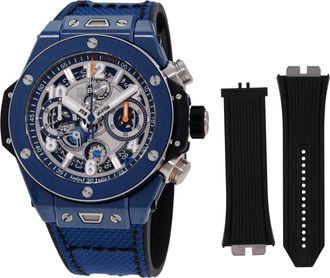 Hublot Big Bang Reloaded Blue Ceramic Chronograph Automatic Watch 421EX5129NRRLD