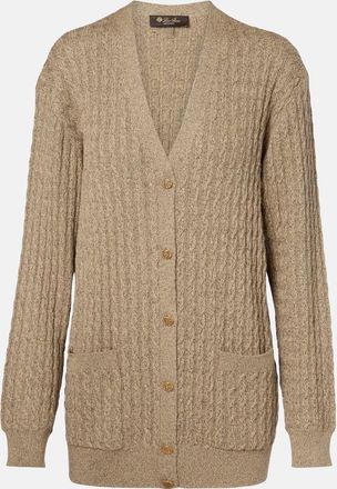 Loro Piana Bihar cable-knit cardigan
