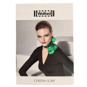 Wolford Limited Edition Cheetah-Print Silk Scarf
