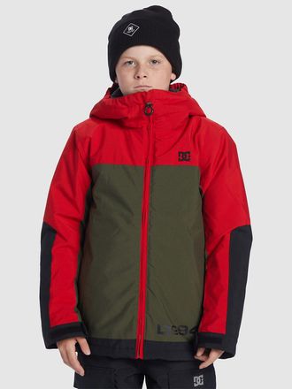 DC Defiant Kids Chaqueta rojo