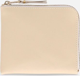 Comme Des Gar&ccedil;ons Classic Line Zip-Around Wallet Off White