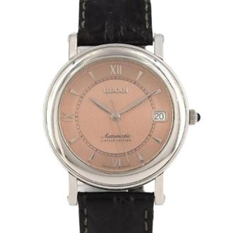 Gucci Pre-owned Watches, female, Black, Size: ONE SIZE Pre-owned Stainless Steel Automatic 7400