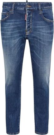 Dsquared2 Super Twinky Jeans - Heren - Slim Fit Jeans - Blauw - S - Katoen - Jeans